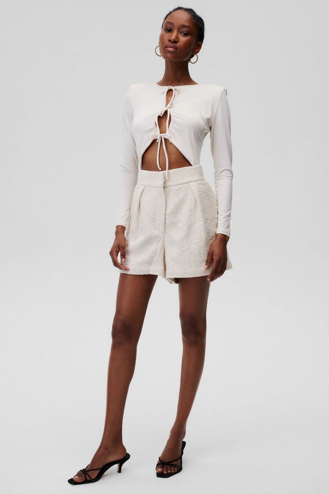 Body Con Te Kremowe - Image 2