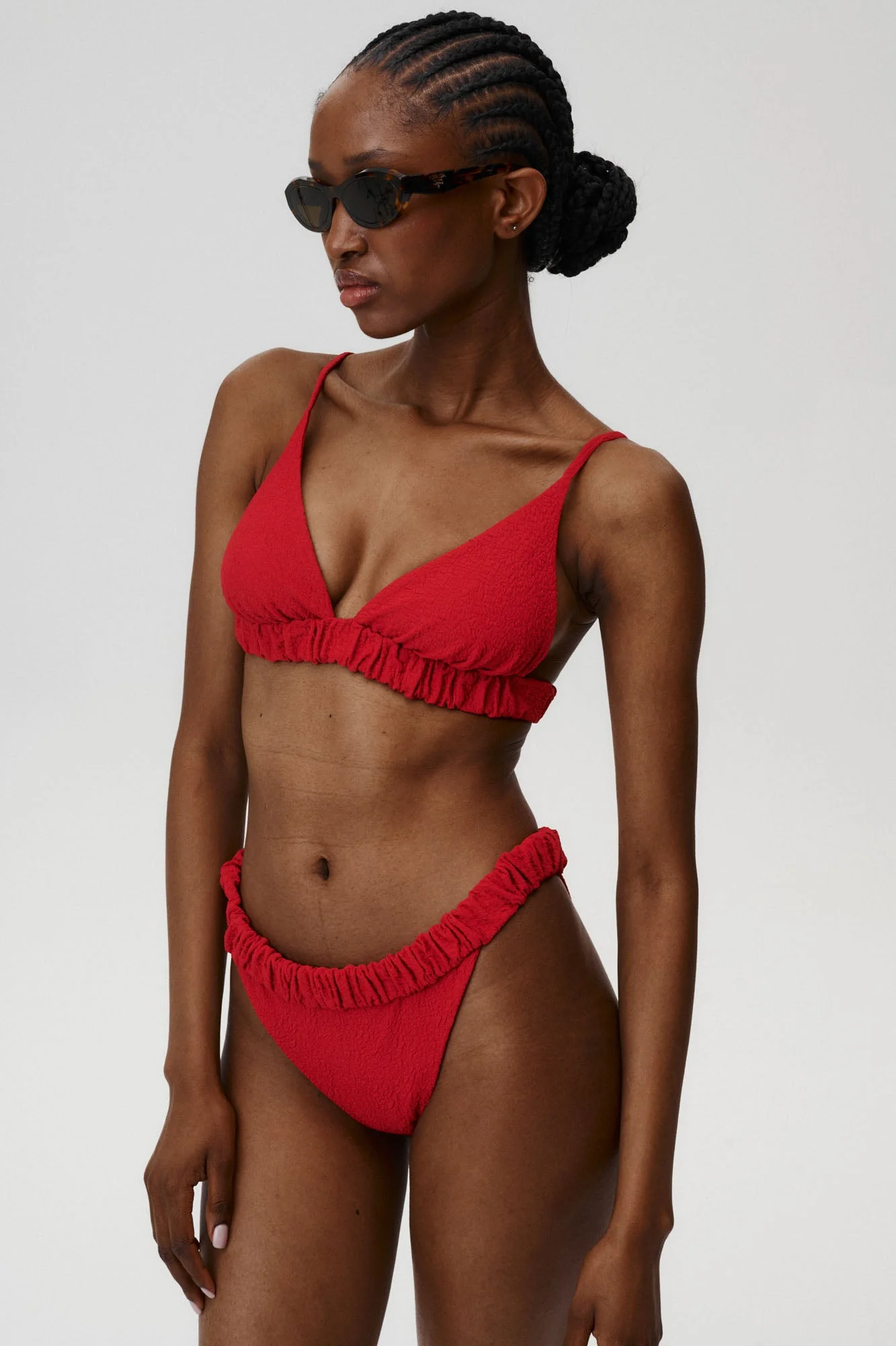 Dół od bikini Girlish Charm Czerwony - Image 8