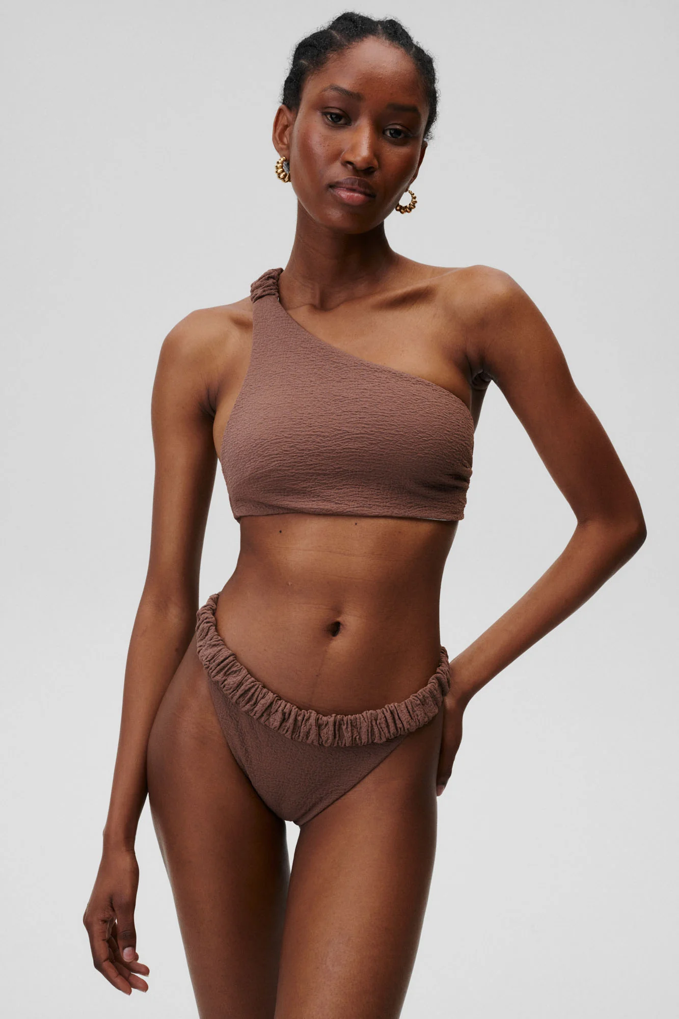 Dół od bikini Girlish Charm Pralinowy - Image 5