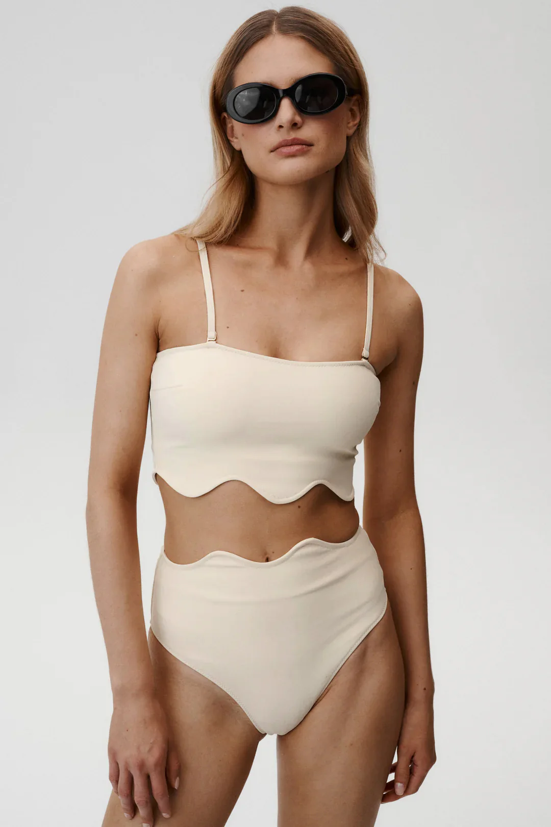 Góra od bikini Chic Jasnożółta