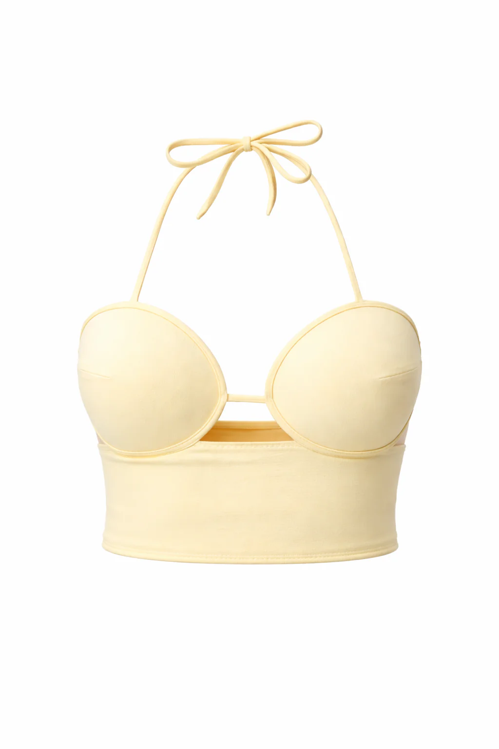 Góra od bikini Naomi Jasnożółta - Image 5