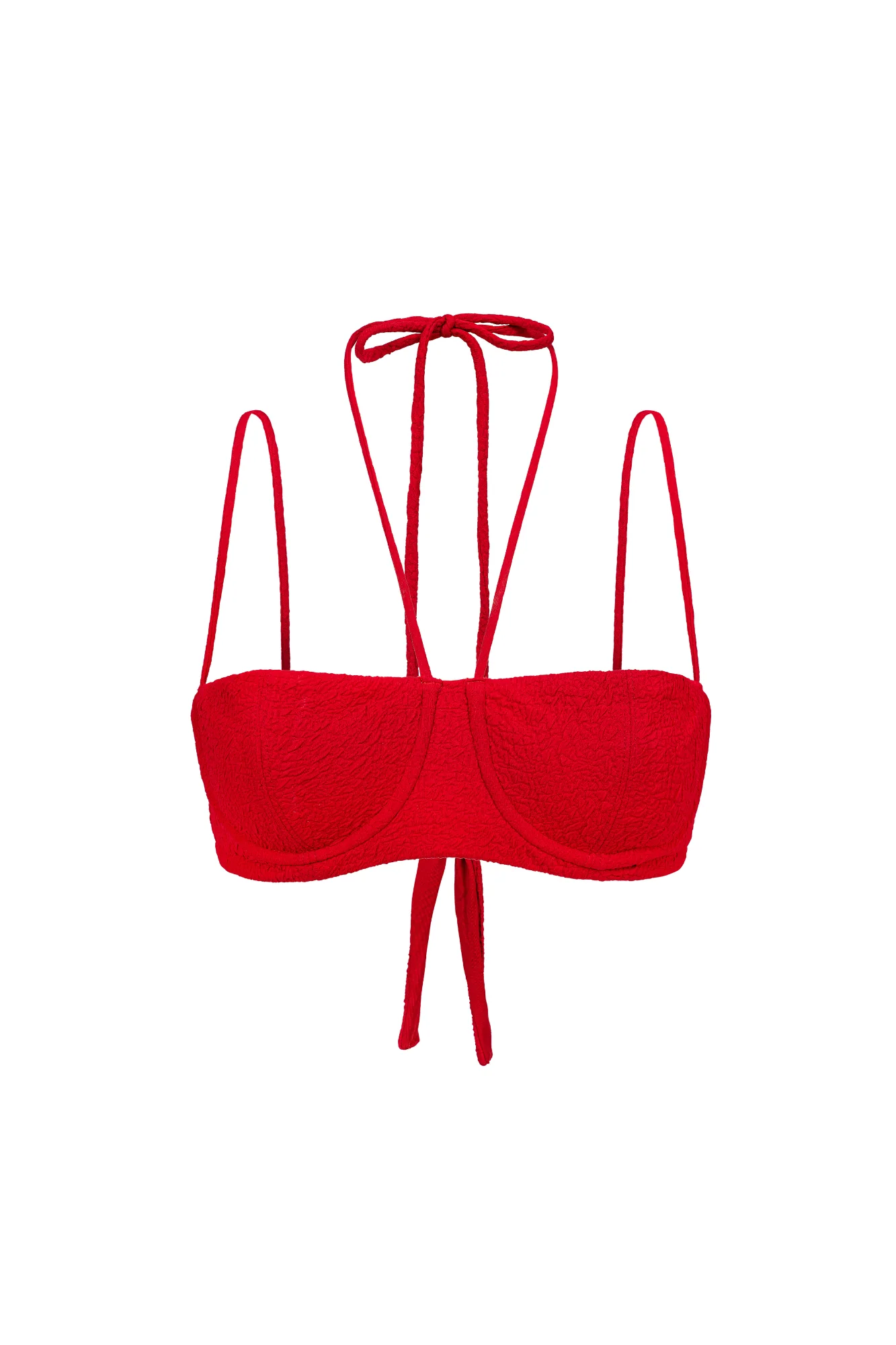 Góra od bikini Off Duty Czerwona - Image 9