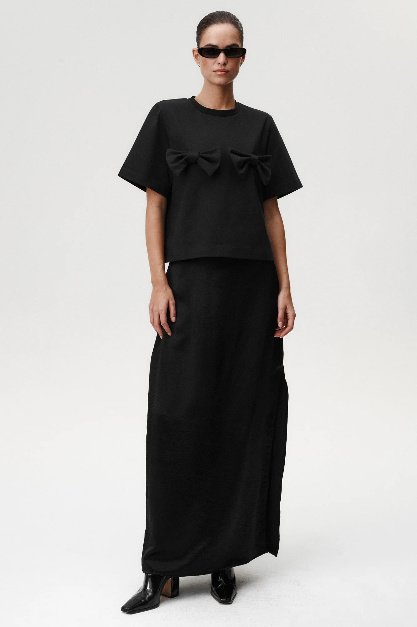 T-Shirt Everly Czarny - Image 5